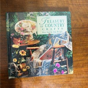 VTG Treasury of Country Crafts easy step by step designs 1998 Hard Cover